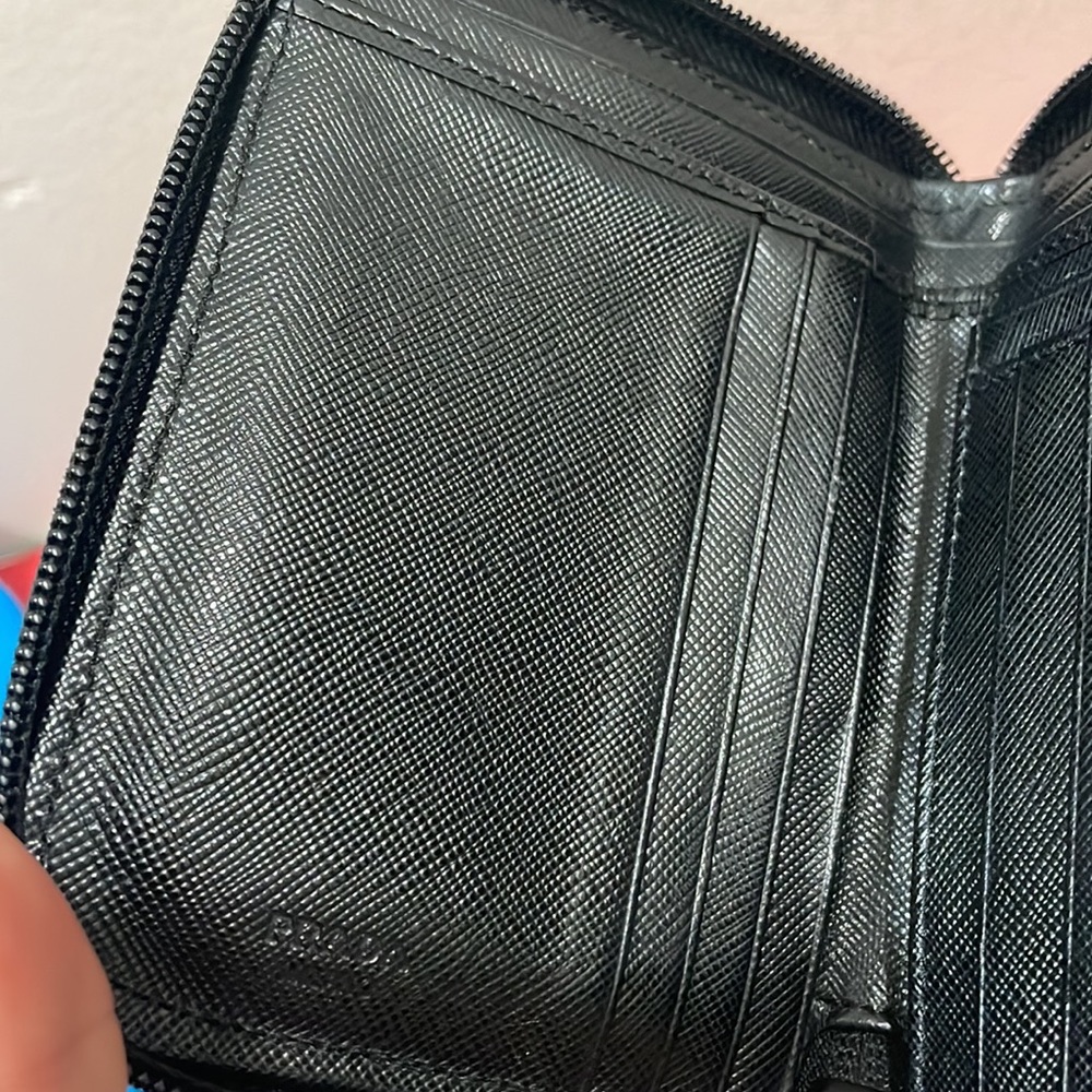 SOLD ‼️ Authentic Prada Nylon/Leather Mid Wallet🖤 - Picture 7 of 12